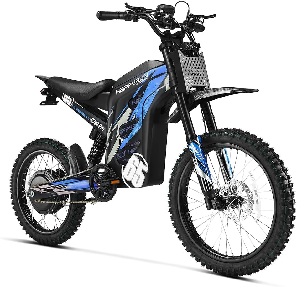 Tank G60 Pro 2000W Moped Style Offroad Electric Bike Fat Tire
